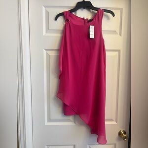 Bebe Fuchsia Sleeveless Dress